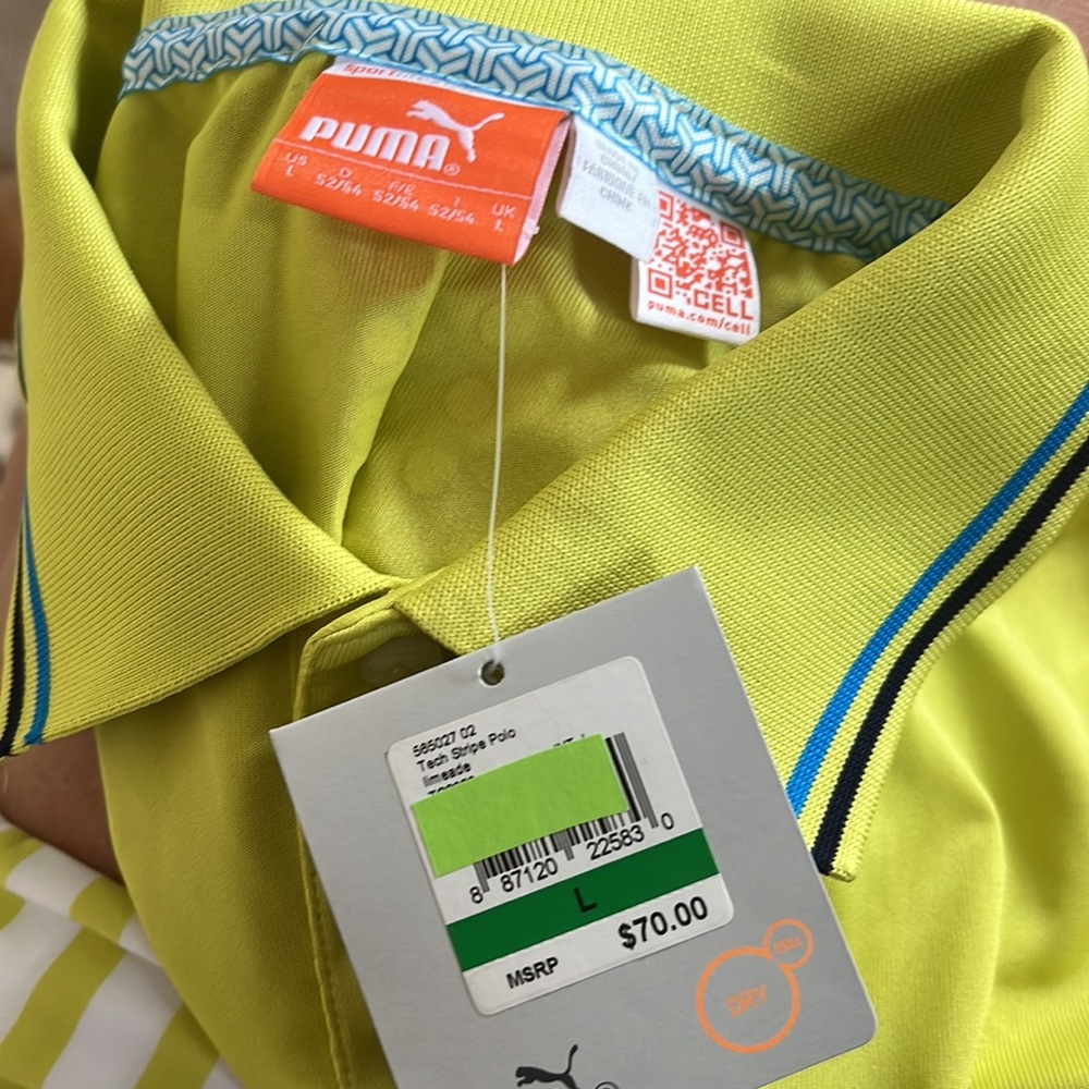 Puma Tech Stripe Polo 565027 - Picture 4 of 4